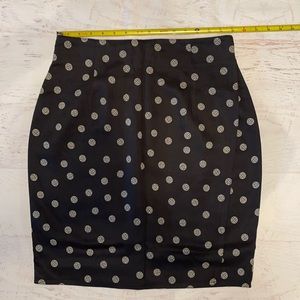Vintage Breeches Black Skirt
